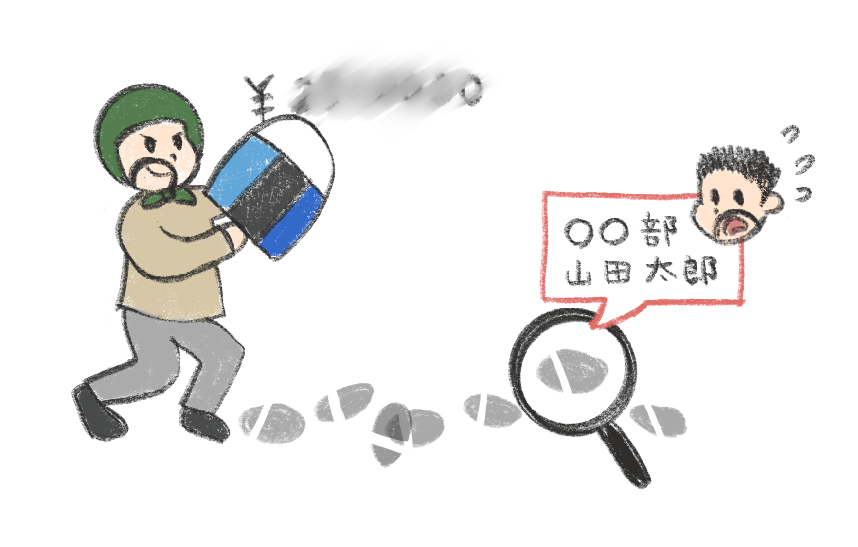 デジタルな足跡