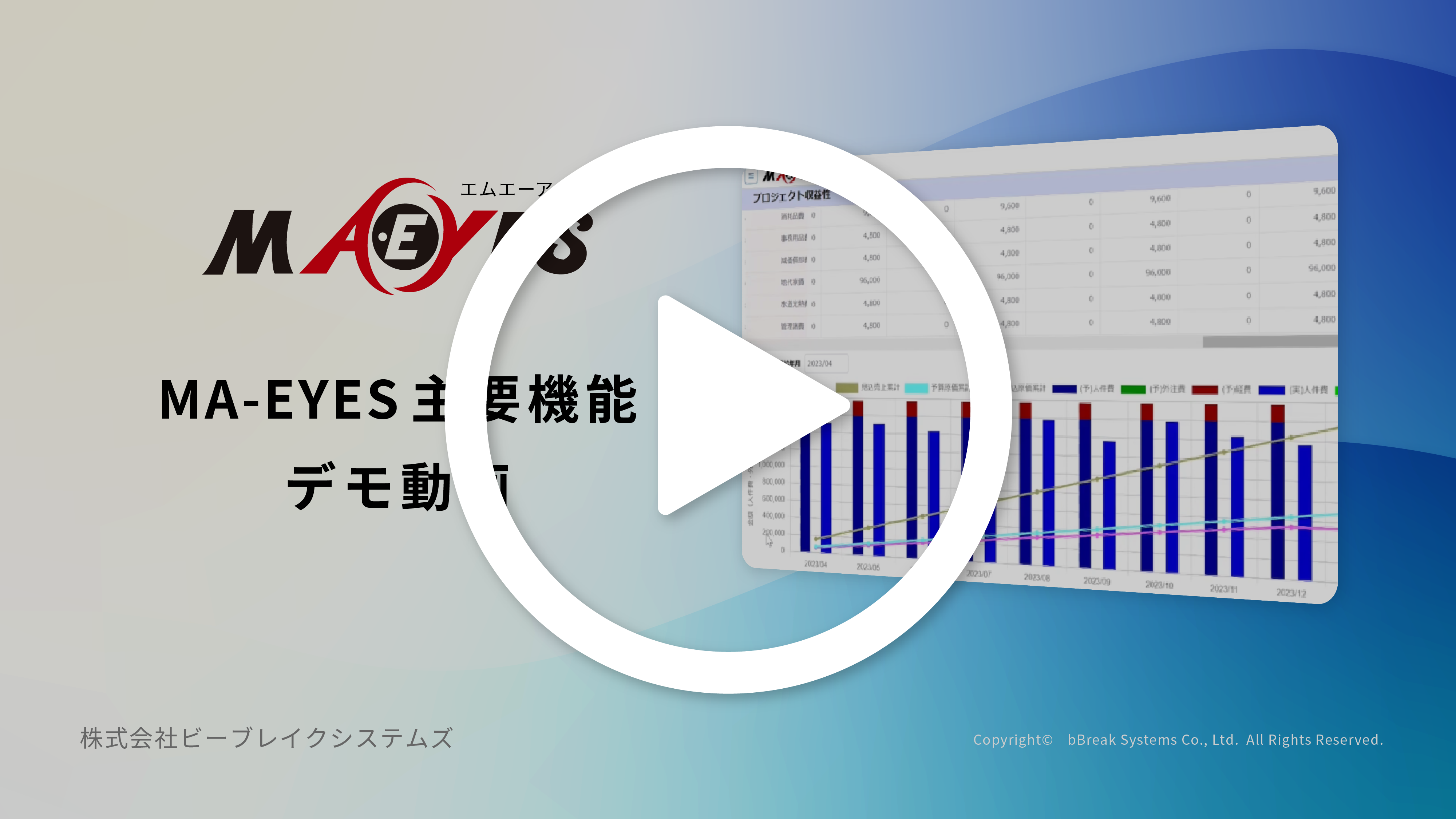 MA-EYES主要機能デモ動画